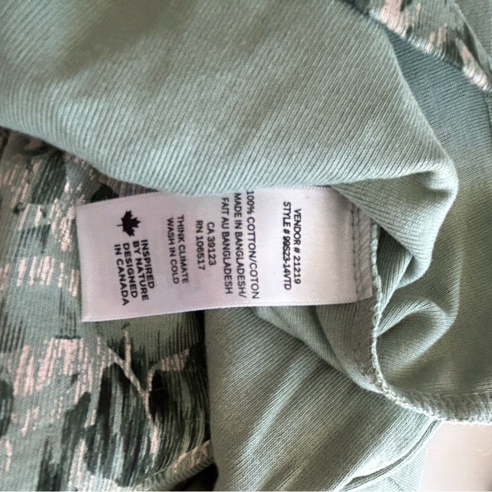 Gray Zen Patch Top small - Picture 3 of 7